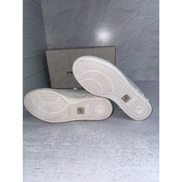 rag & bone Women's Sneakers White Leather Lace Up Size 35/ US 5 New In Box - Picture 5 of 9